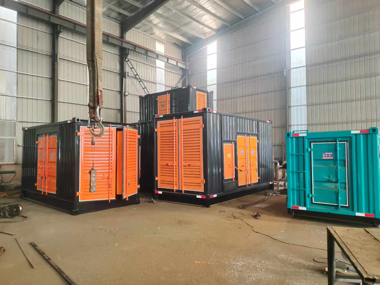 红星500kw柴油发电机组可以带动多少功率设备?